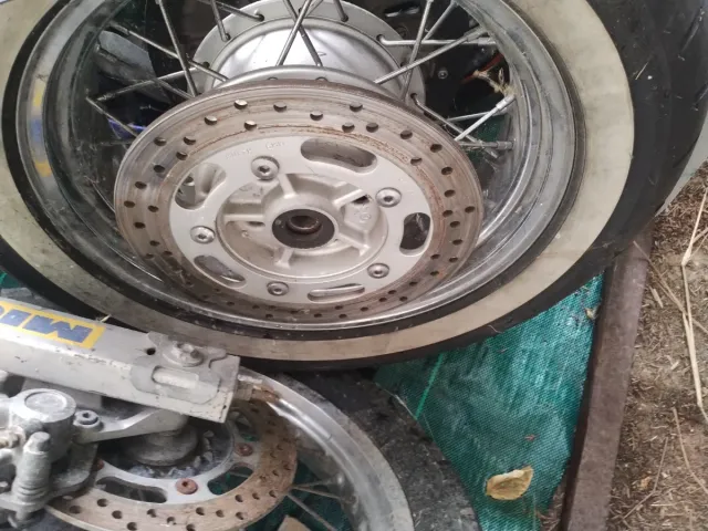 vulcan 900cc 2009 rueda trasera completa