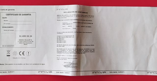 Auriculares Bluetooth