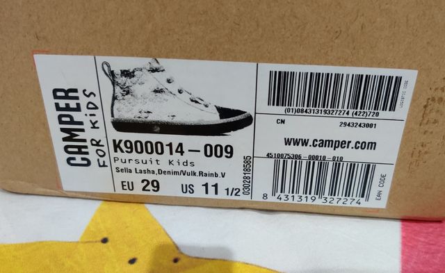 Botas nuevas Camper