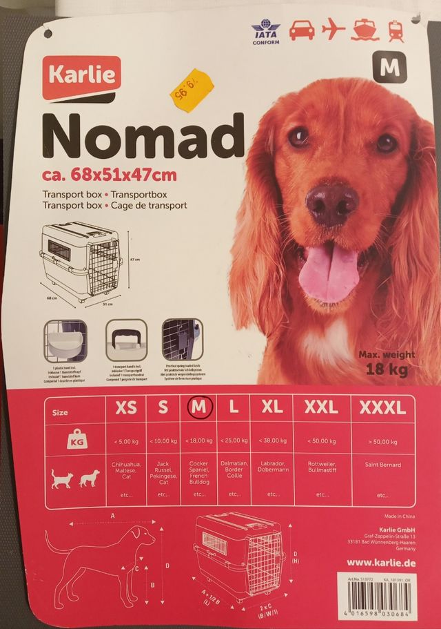 Transportín mascota