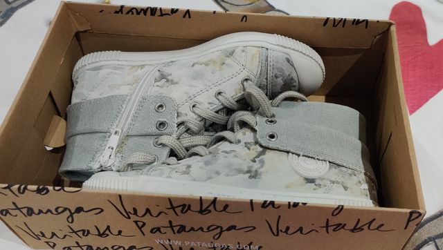 Botas pataugas cuero.