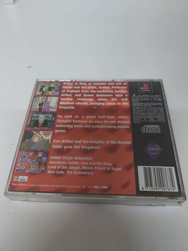 Juego Sword of Camelot - Psx Ps1