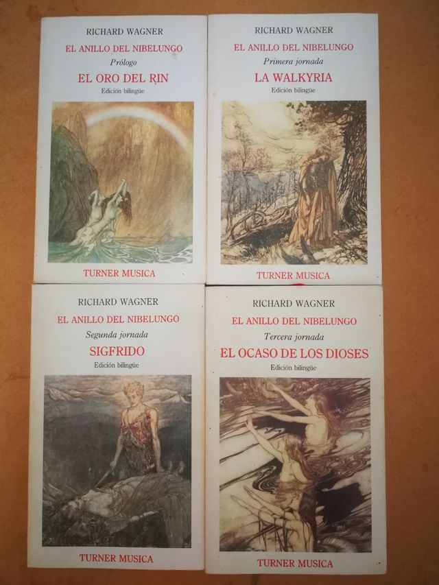 anillo del nibelungo editorial turner