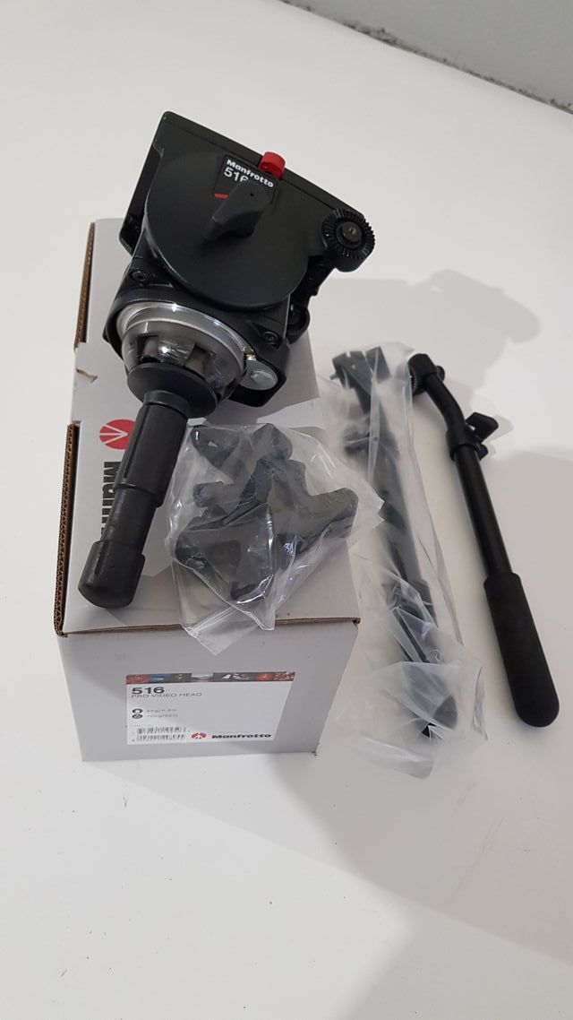 Tripode Fibra de Carbono de Video Profesional Manf