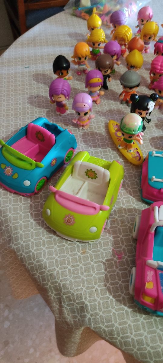 Pin y Pon Lote. 42 pin y pon más 5 sirenas PINY. 1