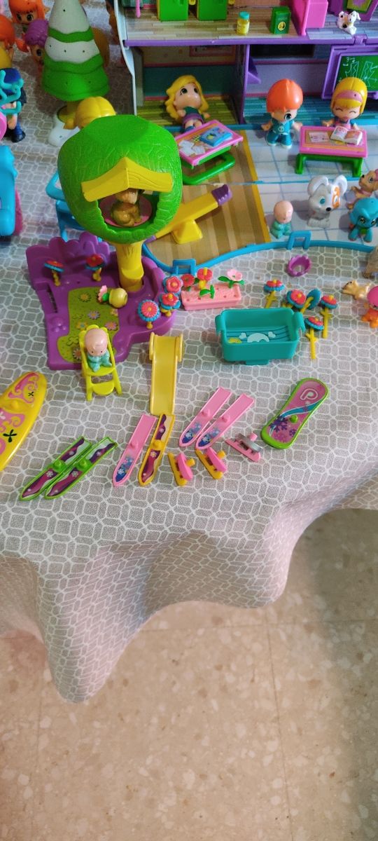 Pin y Pon Lote. 42 pin y pon más 5 sirenas PINY. 1