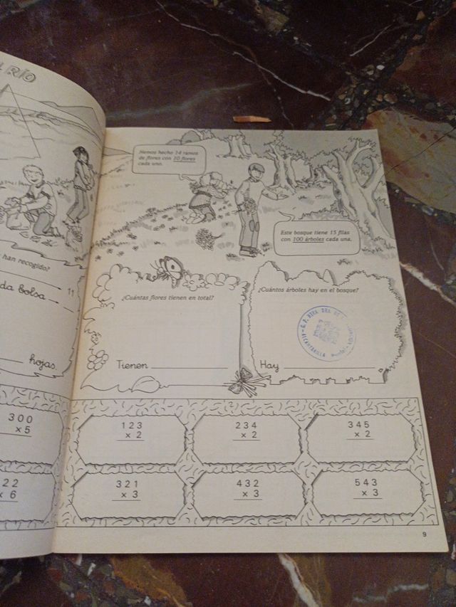 Cuaderno de matemáticas 3 Primaria