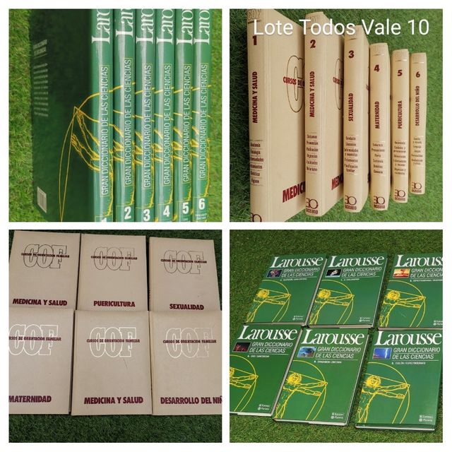 Libros  Medicina Familiar 6 Tomos Tomos de las Cie