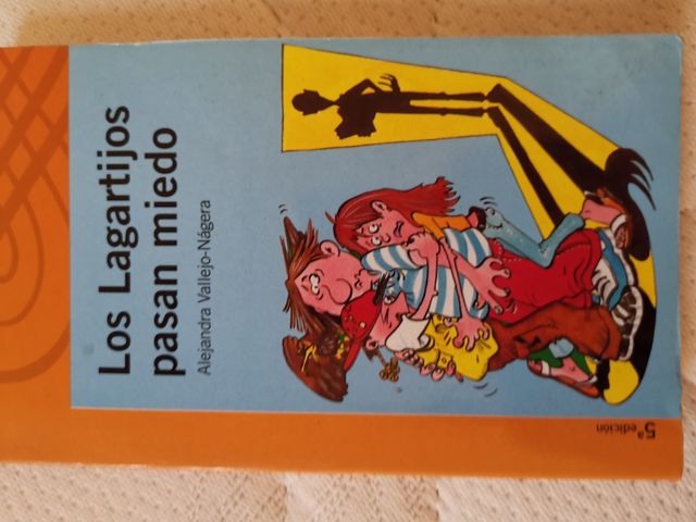 Libro "Los Lagartijos pasan miedo"