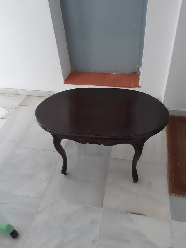 Mesa de centro de caoba