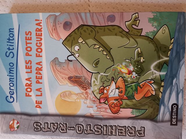 Gerónimo Stilton."Fora les potes de la piedra"