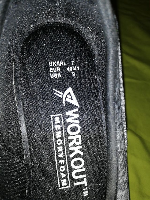 Zapatilla Workout memoryfoam