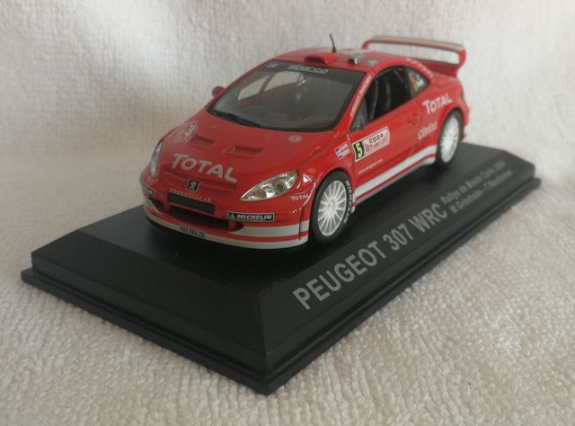 Peugeot 307 WRC a escala 1:38