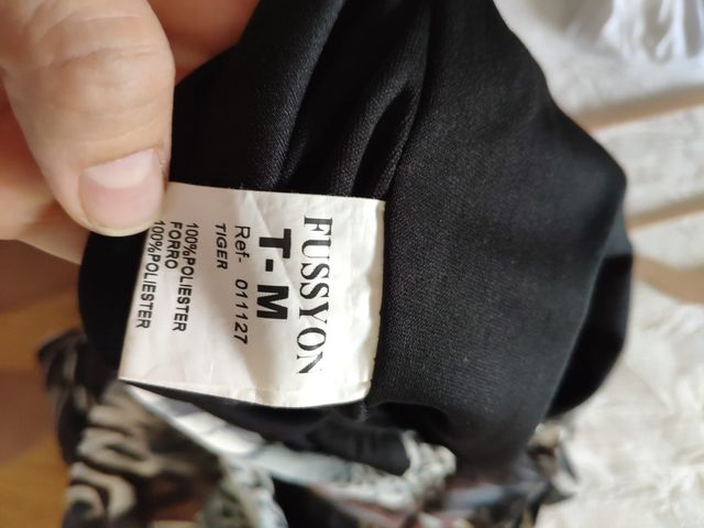 Vestido mujer verano Fussion Talla M