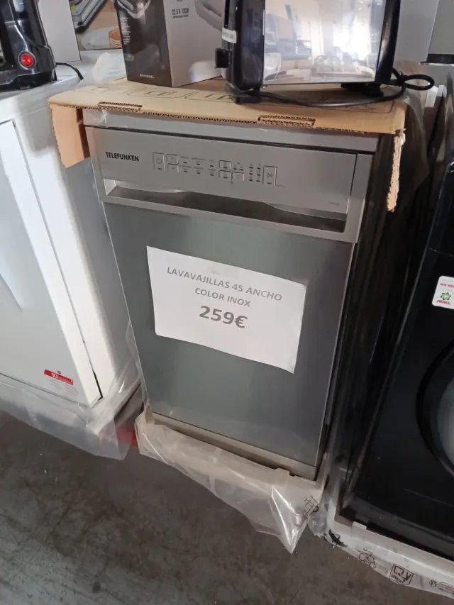 Lavavajillas Telefunken de 45 ancho inox