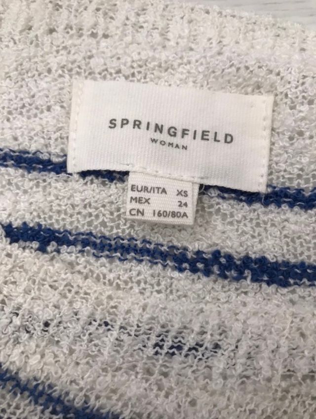 Jersey fino de rayas