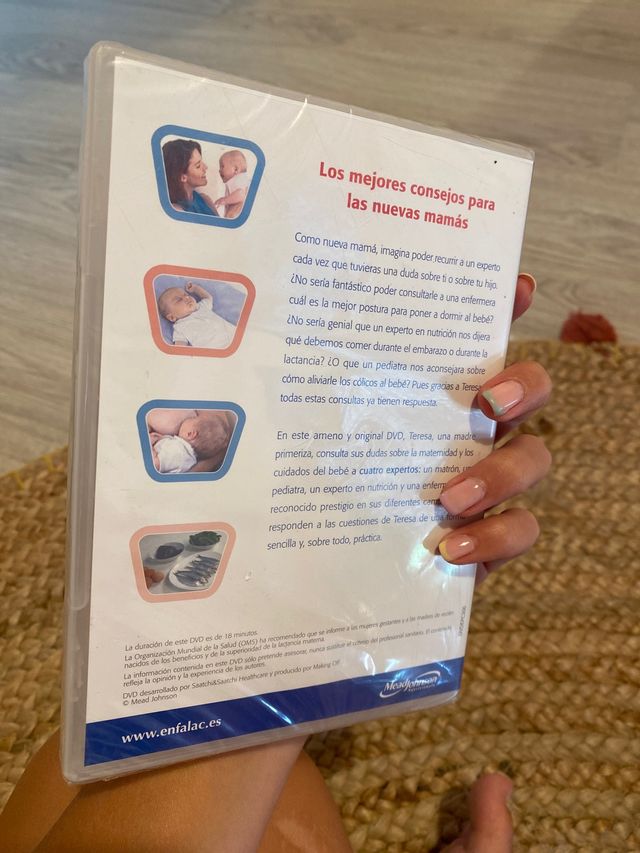 Dvd  mejores consejos para las nuevas mamás.Nuev