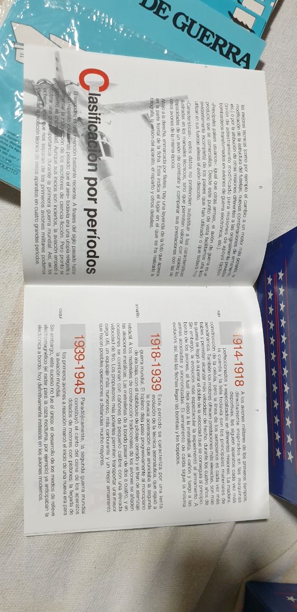 Colección Fichas Aviones de guerra