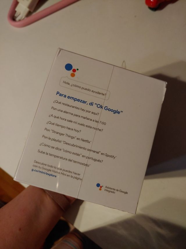 Google Home Mini NUEVO PRECINTADO - Tiza