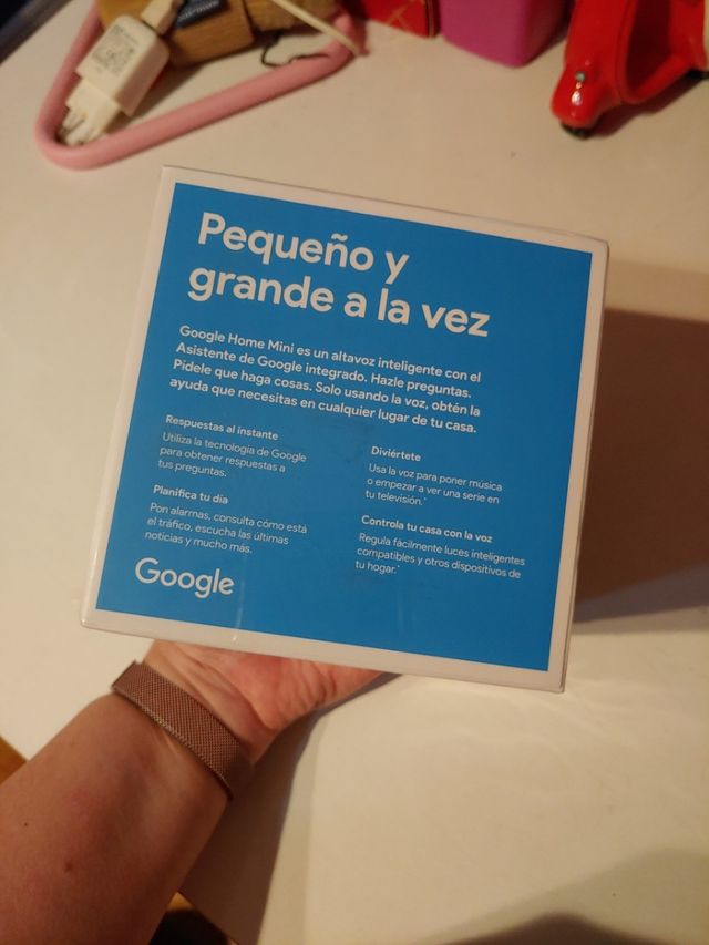 Google Home Mini NUEVO PRECINTADO - Tiza