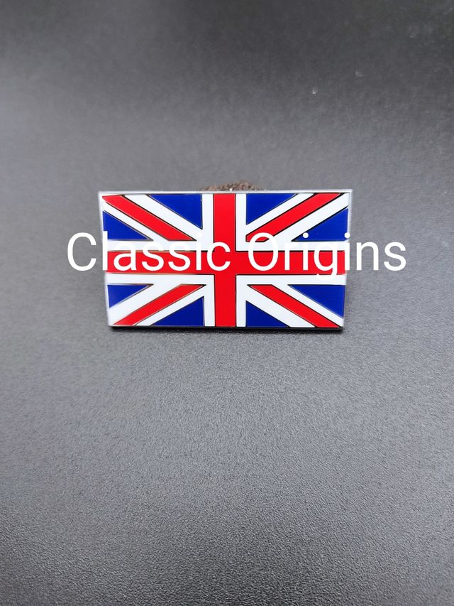 Emblema insignia Bandera Inglesa Union Jack