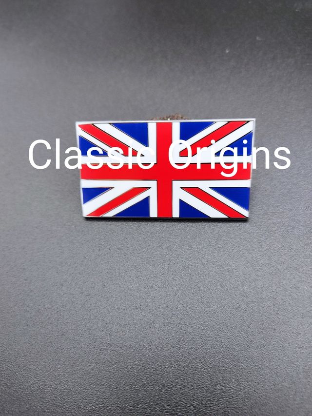 Emblema insignia Bandera Inglesa Union Jack