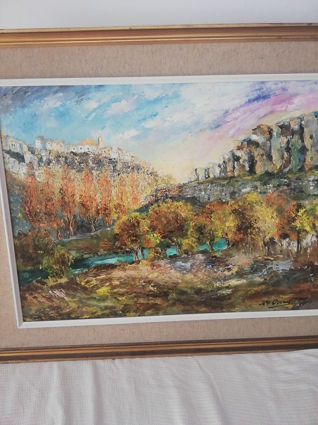 cuadro paisaje cuenca