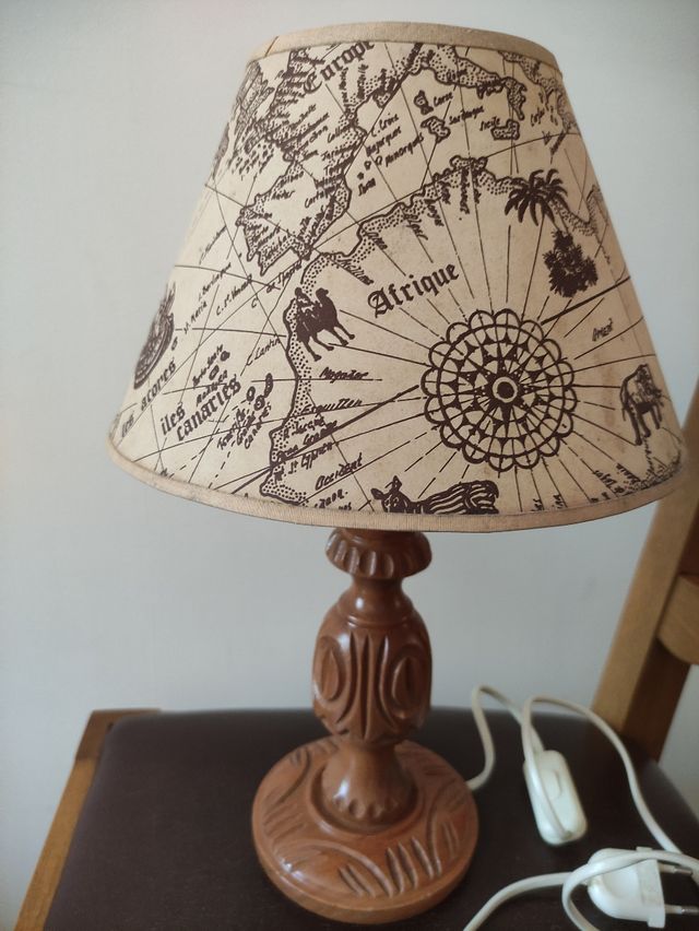 3 Lámparas de mesita de noche