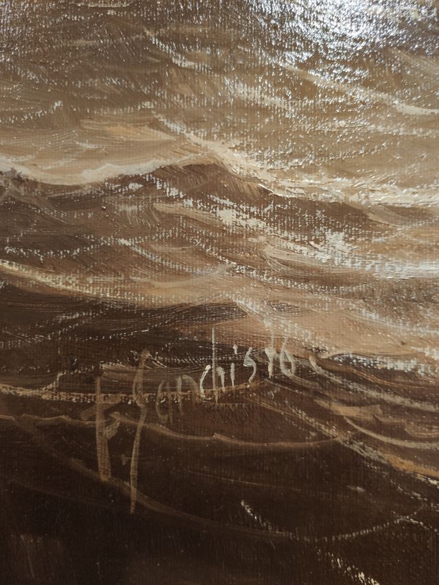 Óleo de F. Sanchís (1976)