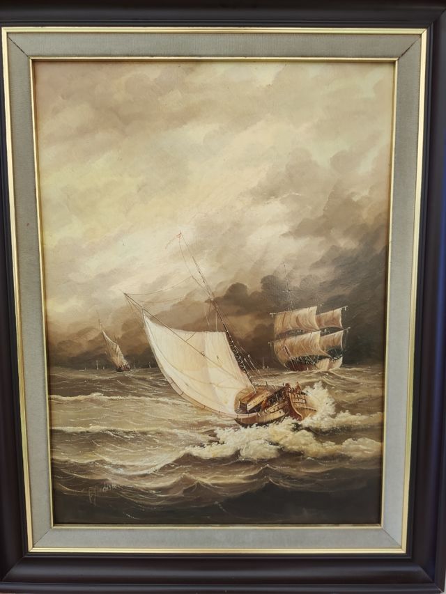 Óleo de F. Sanchís (1976)