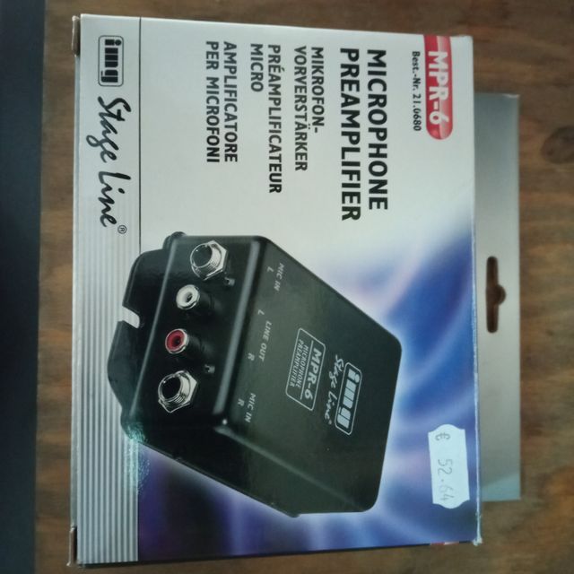 Pre - amplificador de micro