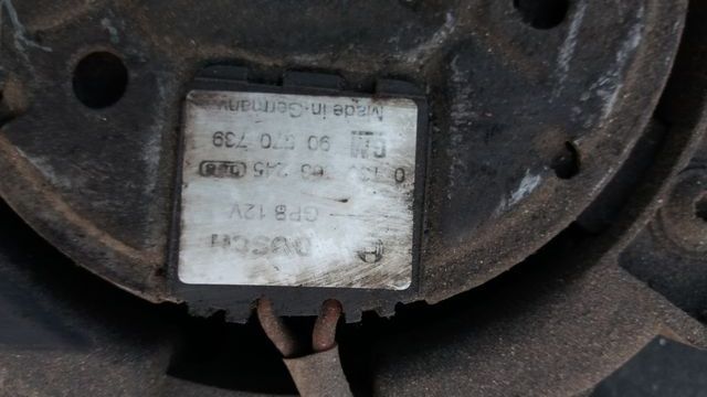 VENTILATORE ELETTRICO OPEL ASTRA G REF: GM 90570739