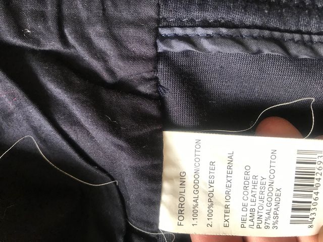 Chaqueta de piel Caramelo