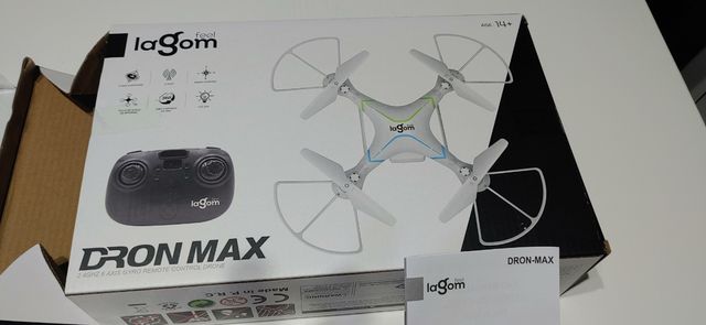 Dron Max: Feel Lagom ABS color blanco giro 4 ejes 