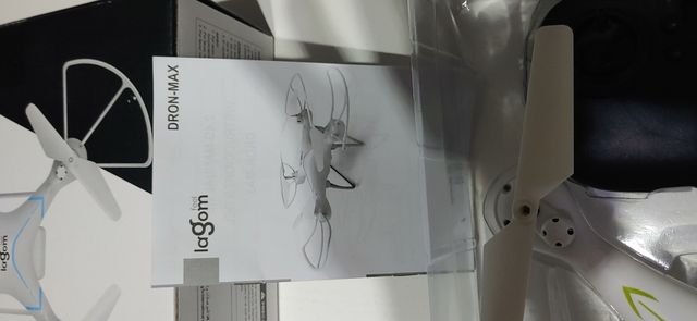 Dron Max: Feel Lagom ABS color blanco giro 4 ejes 