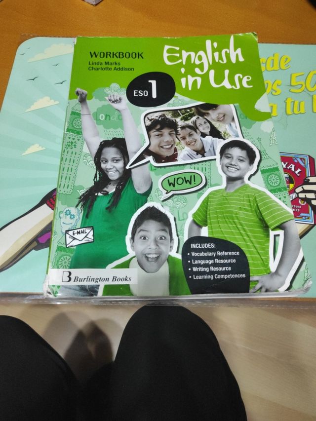 worbook English in use 1 eso