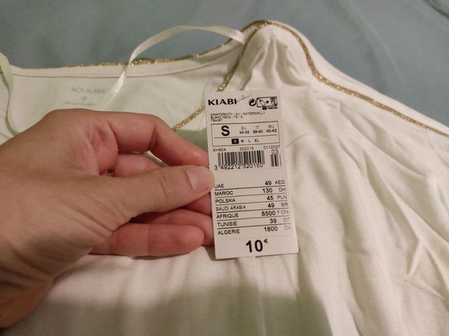 Camiseta premamá de vestir