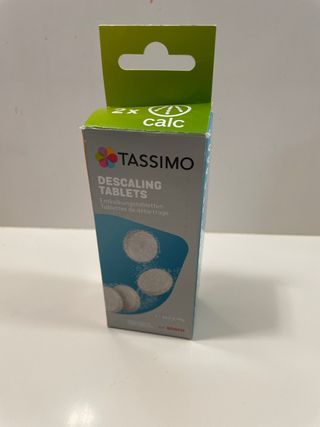 Pastillas descalcificadoras Bosch Tassimo de segunda mano por 5 EUR en  Madrid en WALLAPOP
