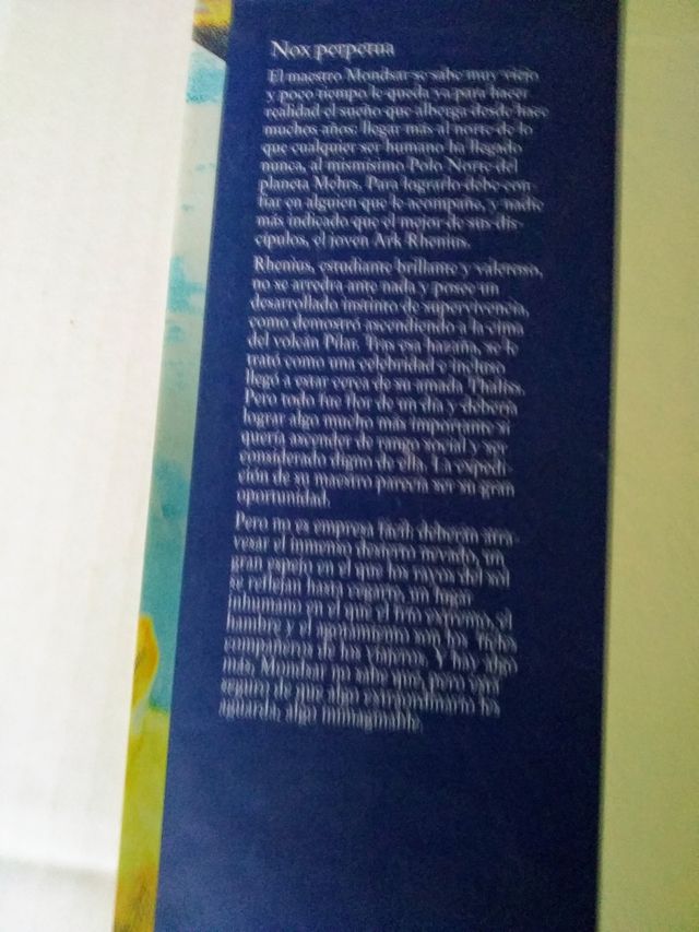 Nox perpetua. Javier Negrete.