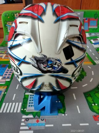 Casco arai RX-7RR réplica Noriyuki Haga talla M de segunda mano por 175 EUR  en Meicende en WALLAPOP