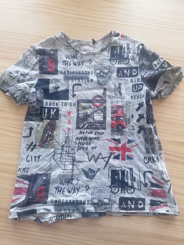 camiseta ikks niño