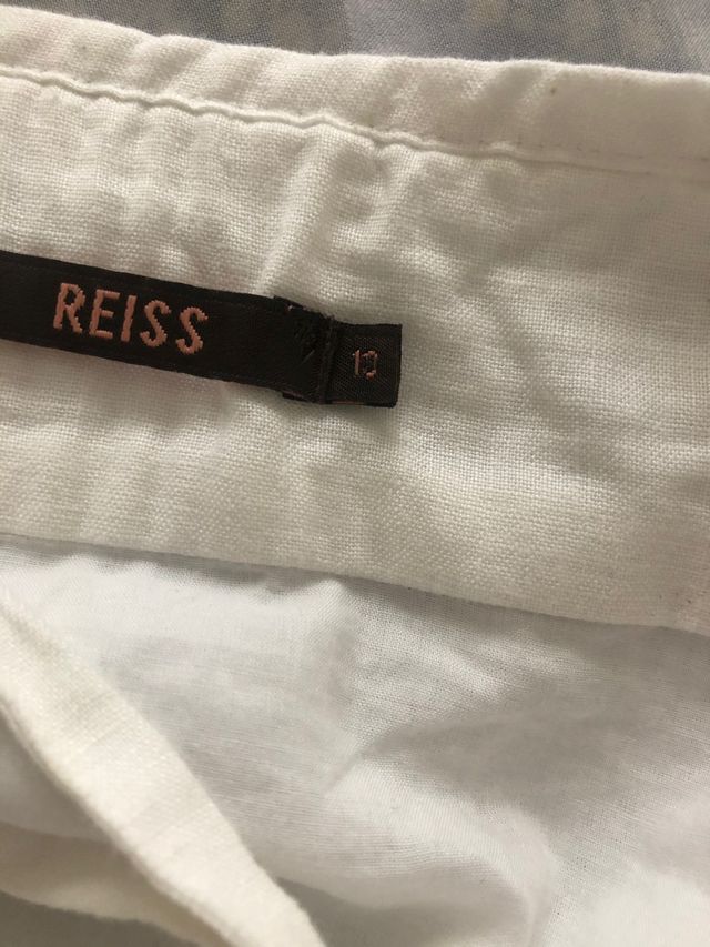 Vestido blanco/Lino Reiss