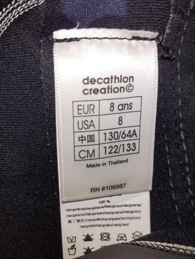 Neopreno corto Triboard T8