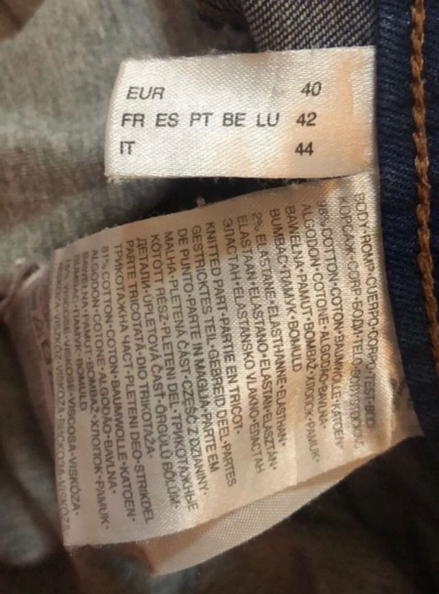 Pantalón vaquero premama