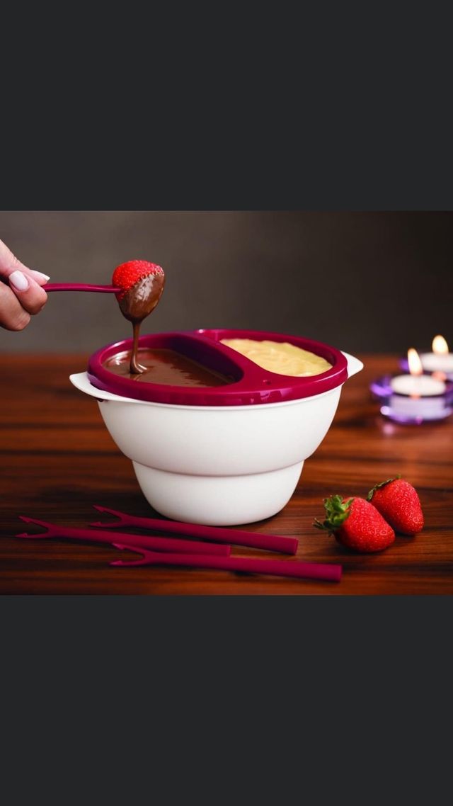 Fondue Tuper ware