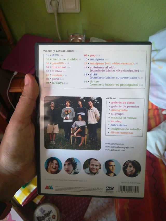 dvd la oreja de van goh