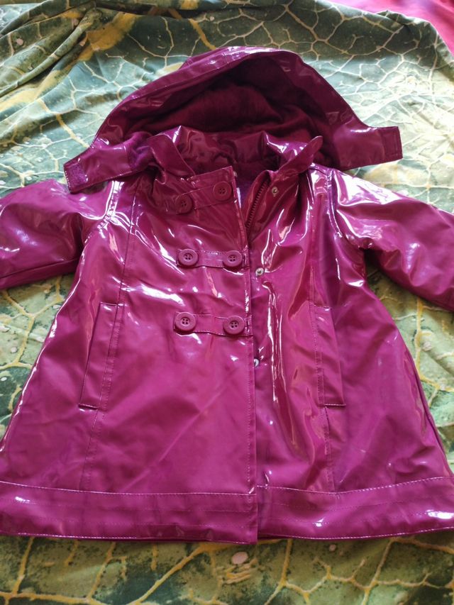Chubasquero niña talla 5 años