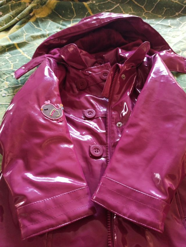 Chubasquero niña talla 5 años