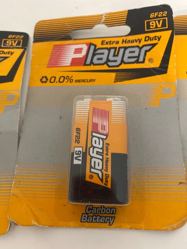 Pilas 9v