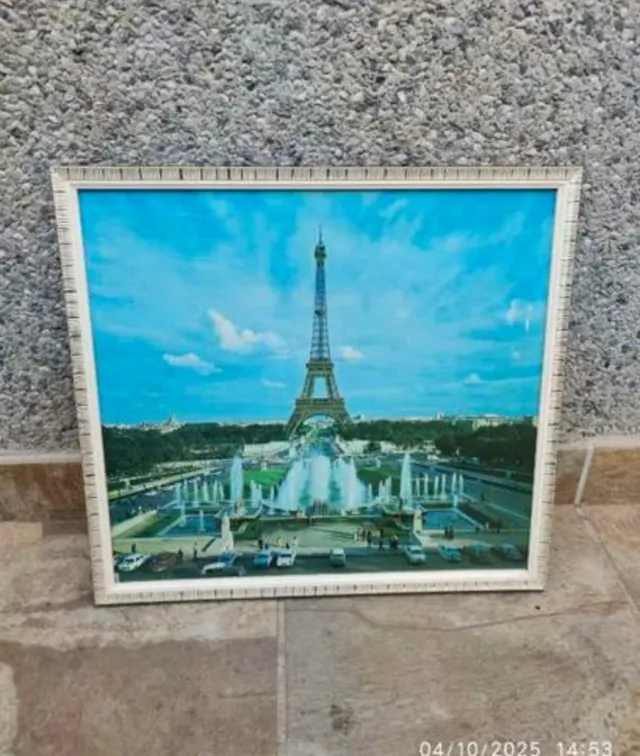 CUADRO BARNIZADO TORRE EIFFEL (PARÍS)